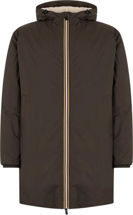 K-Way Le Vrai 4.0 Eiffel Jacket - Heren - Winterjassen - Bruin - XL - Polyester - Jassen