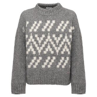 PESERICO Maglione Girocollo - - Knitwear - Donna - Grigio - S