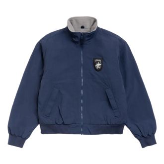 St&uuml;ssy Polar Fleece Lined Jacket Navy 115906-NAVY