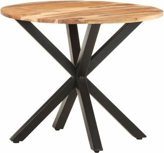vidaXL Side Table 68x68x56 cm Solid Acacia Wood vidaXL