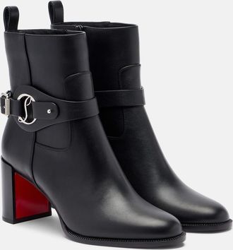 Christian Louboutin Dianouchette 70 leather ankle boots