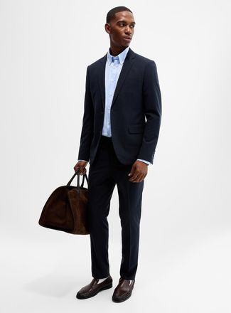 Lindbergh Mens Solid everyday suit Slim fit