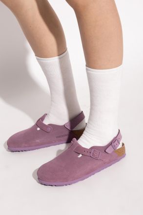 Birkenstock Tokio II Suede Shoes, Womens, Purple