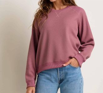 Toad & Co Bitterroot Pullover Sweatshirt In Foxglove