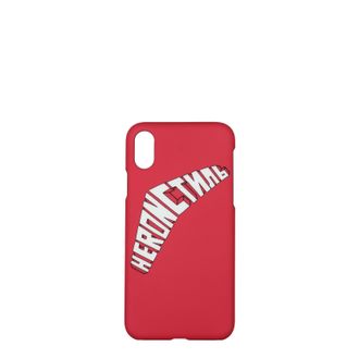 Heron Preston I Handyh&uuml;lle I Phone Xs Herren PVC Fuchsia
