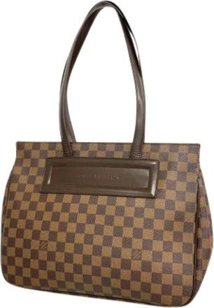 Louis Vuitton Pre-owned Tote Bags, female, Brown, Size: ONE SIZE Pre-owned Shoulder Bag