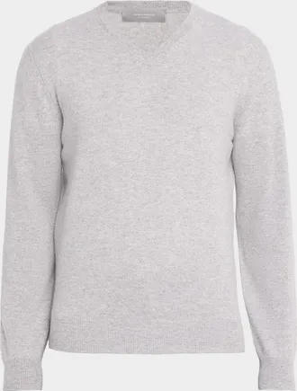 Neiman Marcus Men & apos;s Cashmere V-Neck Sweater