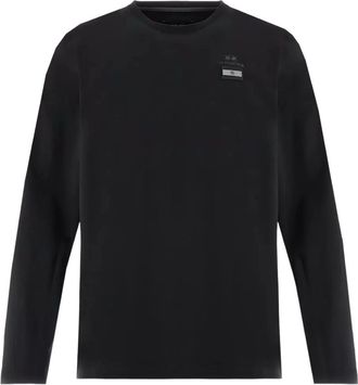 La Martina T-shirt Beau a maniche lunghe - Nero