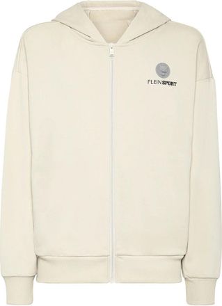 Plein Sport Zip-throughs - Heren - Sportshirts - Grijs - 3XL - Fitness