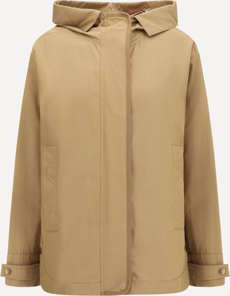Moncler Giacca con Cappuccio e patch logo Woman 2