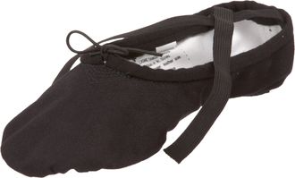 Sansha Pro 1 Canvas Ballet Slipper Black Size: 12 Wide Women/10 Wide Men
