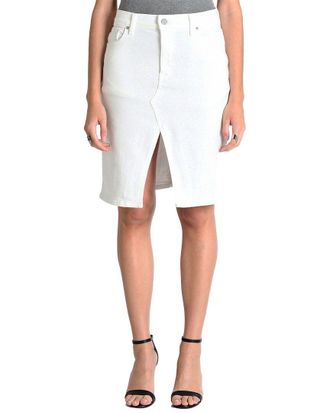 Fidelity Denim Fidelity Denim Regal White Skirt
