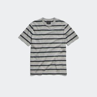 Canada Goose Vantage Striped T-Shirt (Men, Grey Lorne Stripe, XS)