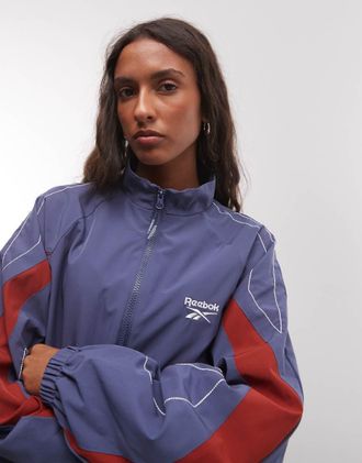 Reebok Heritage Vector giacca della tuta blu