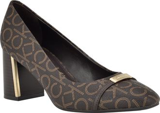 Women s Calvin Klein Leather Pumps up to 65 Stylight