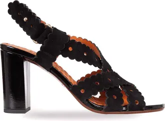 Chie Mihara Biby sandal with floral motif buckle