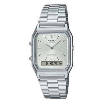 Casio Accessoires, unisex, Grijs, ONE Size, Aq-230A Digitale-Analoge Horloge