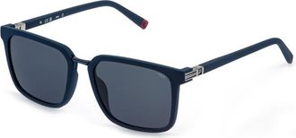 Fila SFID25 0C03 Mens Sunglasses Blue Size 55