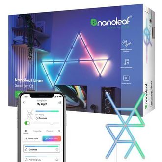 Nanoleaf Lines 60 Degrees Smarter Kit in Multicolor at Nordstrom