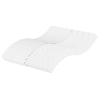 vidaXL Colch&oacute;n De Espuma Dureza 2 3 Blanco 120x200 Cm Vidaxl