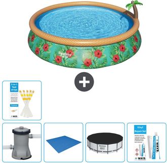 Bestway Piscina Bestway Fast Set Redonda - 457x84 Cm - 8-piezas S22684