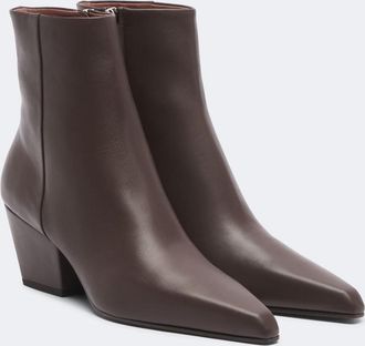 PARIS TEXAS Jane leather ankle boots