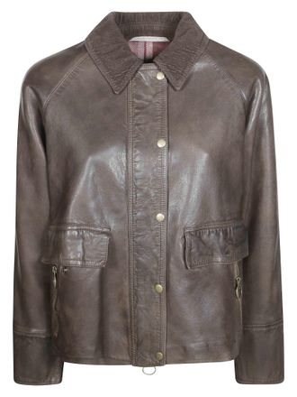 The Jack Leathers Nappa Leather Burnt Suede Jacket