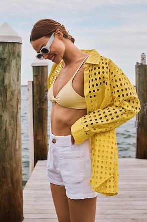 Maeve The Colette Denim Shorts by Maeve