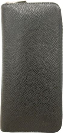 Louis Vuitton Noir Long Wallet (Bi-Fold) (Pre-Owned)