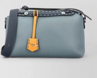 Fendi soft selleria macro crossbody bag satchel