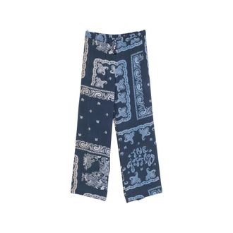 The Attico Paisley Drawstring Trousers