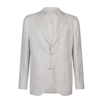 Eleventy Giacca Soft Tasca Toppa - male - Eleventy - Blazers - Gray - 3XL - Jackets