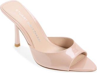 Stuart Weitzman Lexington Mule 85 in Blushful at Nordstrom, Size 7.5