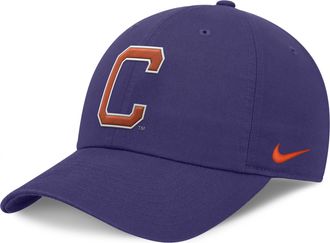 Nike Clemson Club Nike Mens College Adjustable Hat in Purple | NC0152MCLN-KKE