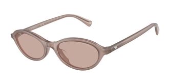Emporio Armani EA4281U 645673 Womens Sunglasses Brown Size 52