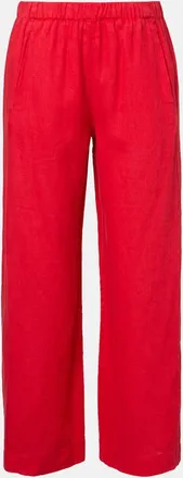 Velvet Lola linen wide-leg pants