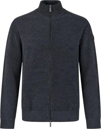 Roberto Ricci Design Velvet FZ Knit - - Knitwear - Uomo - Blu - 4XL