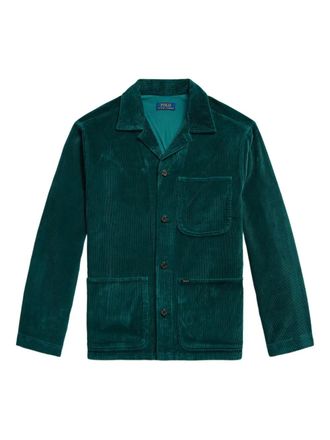 Polo Ralph Lauren corduroy long-sleeve shirt jacket - men - Cotton - S - Green