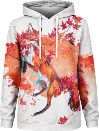 Mr. Gugu & Miss Go Japanese Maple Fox Hoodie