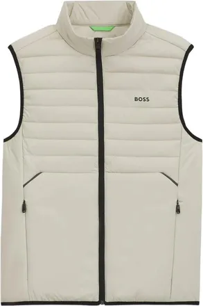 HUGO BOSS Water-repellent Gilet With Decorative Reflective Accents