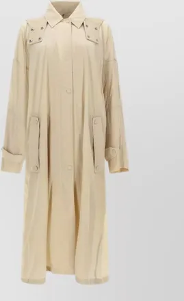 Sportmax oversized hooded raincoat