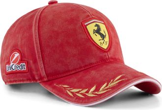 Puma Cappellino da baseball Scuderia Ferrari Replica Monza Lewis Hamilton, Accessori, Rosso, OSFA