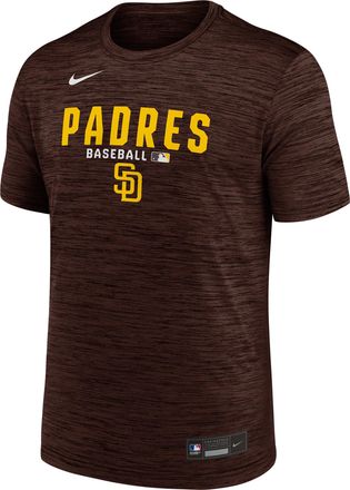 Nike San Diego Padres Authentic Collection Nike Mens Dri-FIT MLB T-Shirt in Brown | 02ER20QPYP-RMG