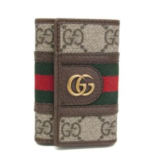 Gucci Vintage, unisex, Beige, ONE Size, Pre-owned GG Key Case 603732