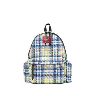 Vivienne Westwood Medium George Check-pattern Logo-patch Backpack