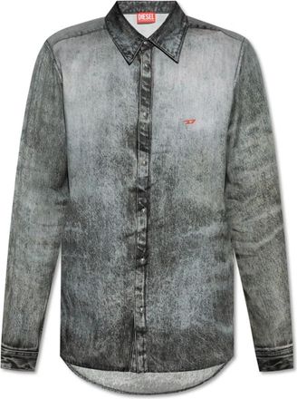 Diesel Hombre, Camisas, Gris, Talla: XL