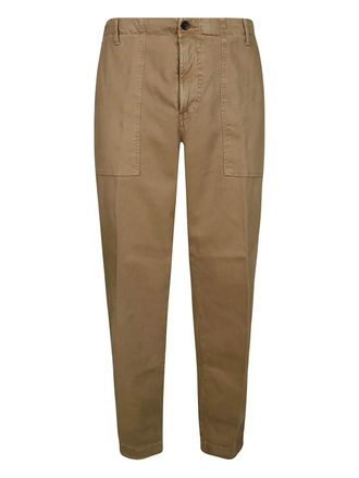 White Sand tapered trousers - men - Fabric - 46 - Brown