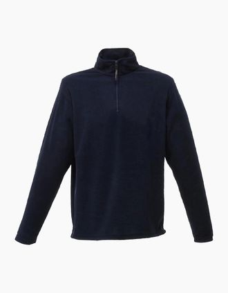 Regatta Mens Regatta Mens Micro Zip Neck Fleece Top (170 GSM) - Navy - Size: 40