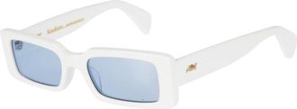 K&agrave;dor Pin-Up - unisex - Zonnebrillen - Wit - 53 MM - Accessoires