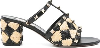 Valentino Garavani Sandali Rockstud 60mm - Nero